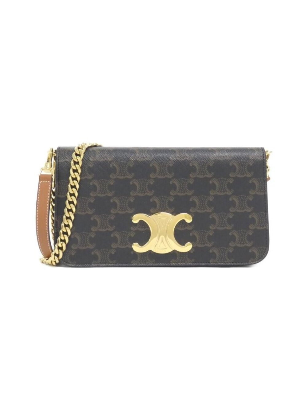 Celine Shoulder Bag Tan
